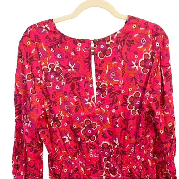 Anthropologie Wrap Mini Dress NWT Large - Picture 4 of 6